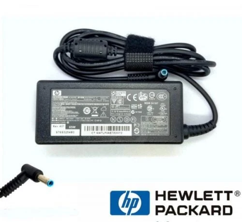 شارژر نوت بوک اچ پی سر سوکت آبی ۱۹٫۵ ولت ۳٫۳ آمپر HP Notebook 19.5 Volt Charger 3.3 Amp