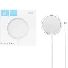 شارژر وایرلس Denmen مدل DW02 - سفید