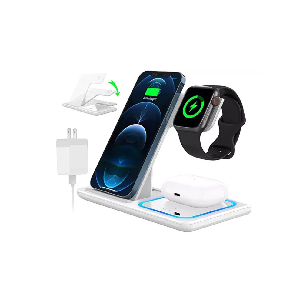 شارژر وایرلس رومیزی رچی Recci Magnetic Wireless Charger RCW-15