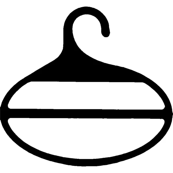 شال آویز مشکی
