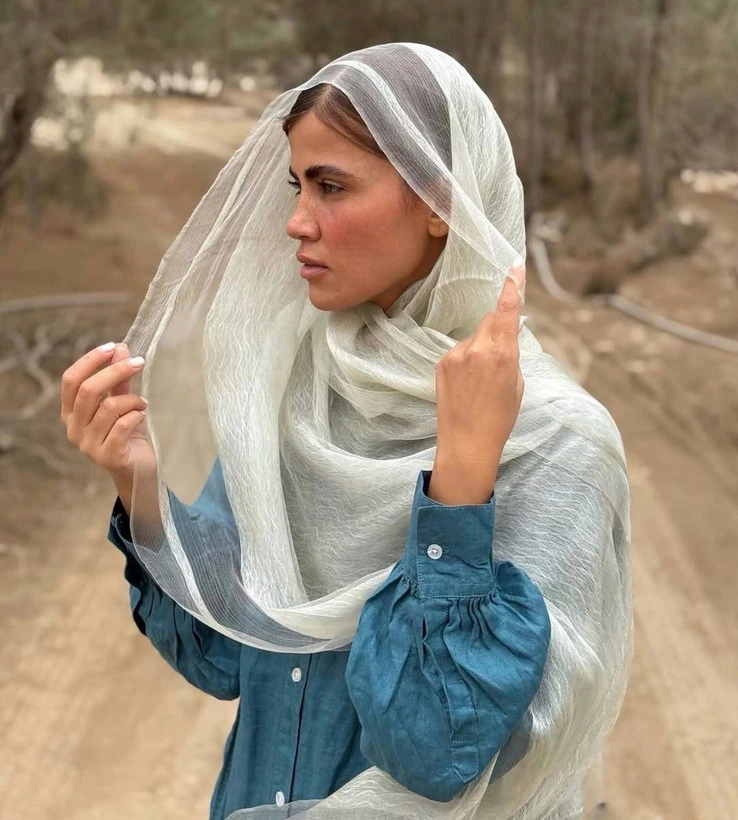 شال ابریشم تافته اورجینال