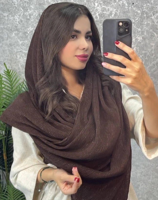 شال برشکا لمه دار کد ۷۰۰