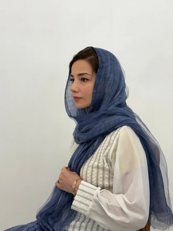 شال دو لایه ابریشم