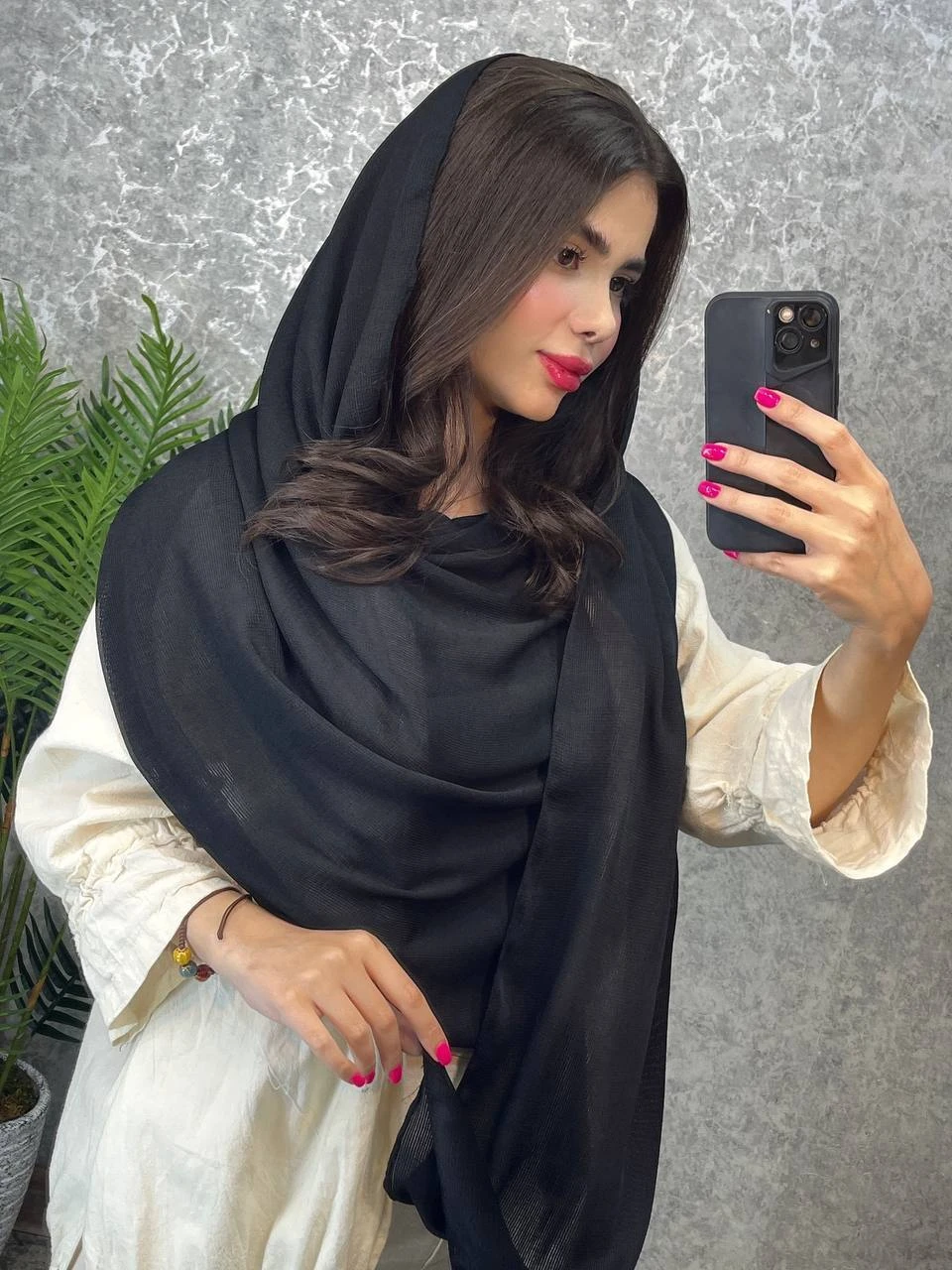 شال سوزنی پاییزه