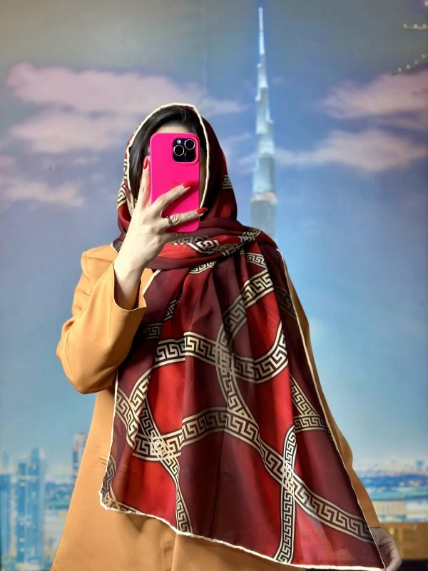 شال طرحدارمزون دوز