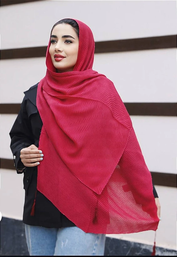 شال نخی پلیسه بهاره