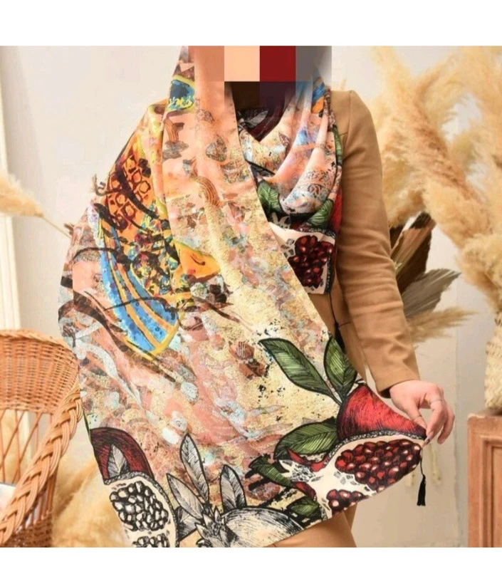 شال نخی یلدای زنانه