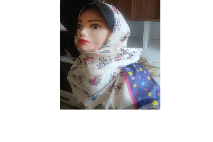 شال نقابدار دخترانه
