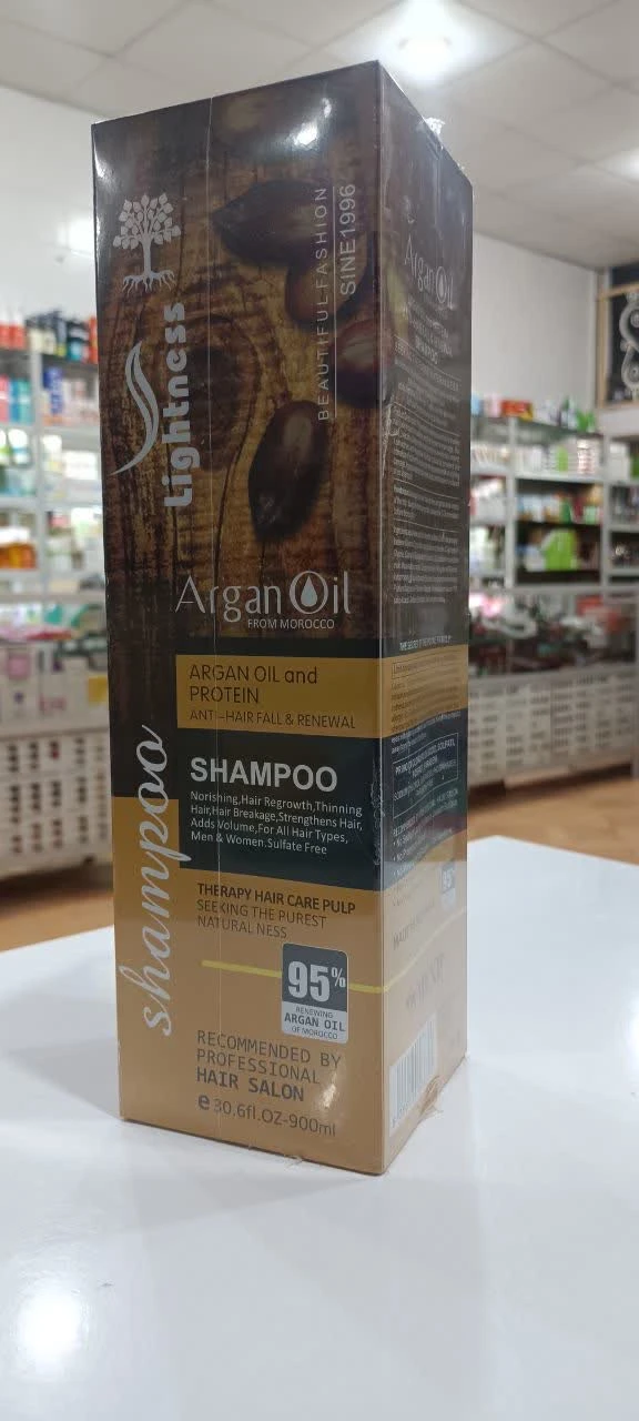 شامپو آرگان و پروتئین لایتنس | Lightness Professional Argan Oil & Protein Shampoo