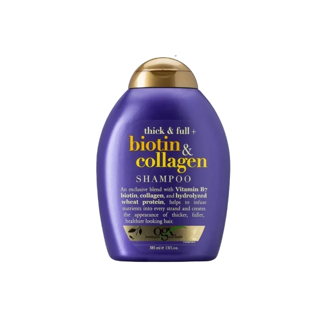 شامپو او جی ایکس مدل Biotin & Collagen بیوتین و کلاژن ضد ریزش