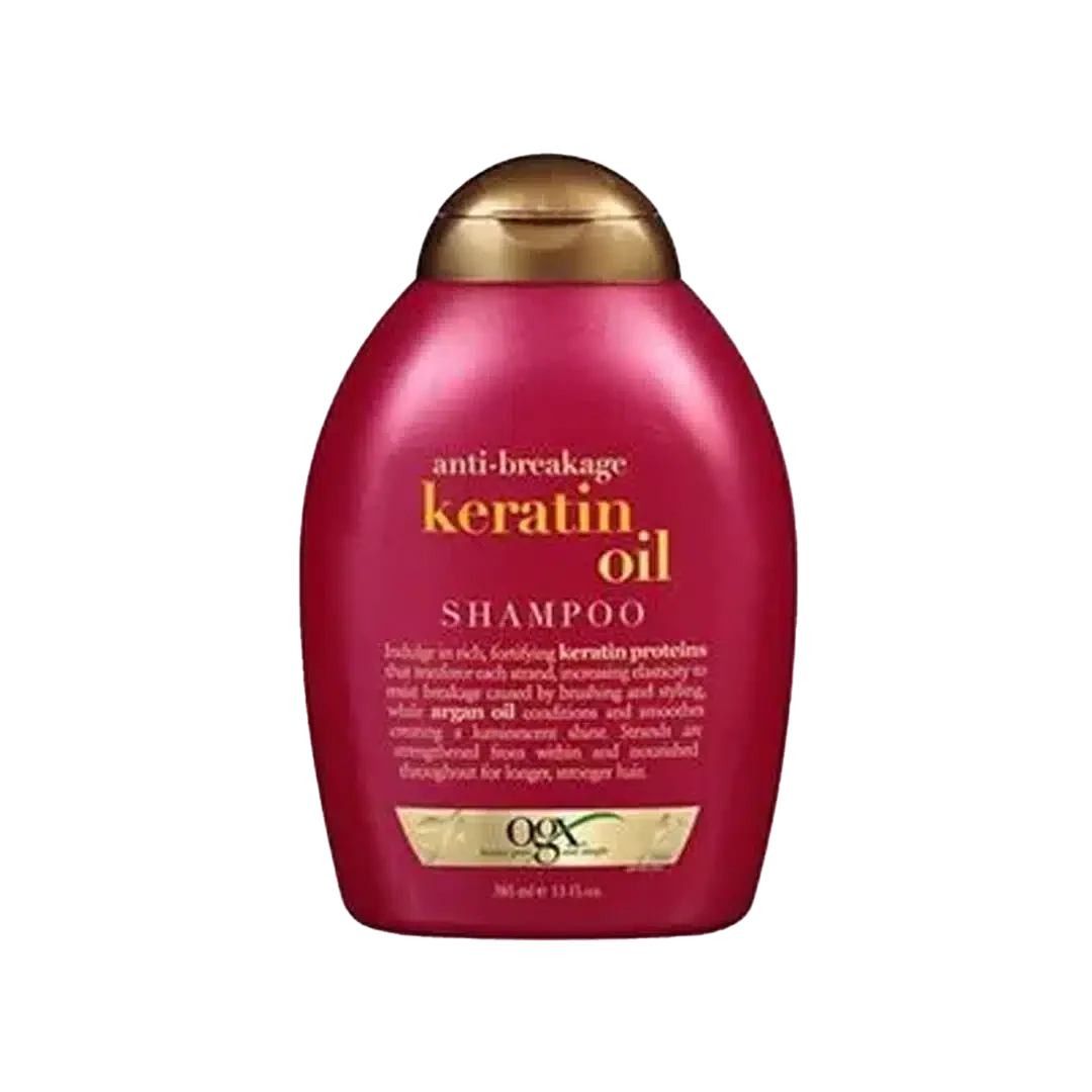 شامپو او جی ایکس مدل Keratin Oil روغن کراتین