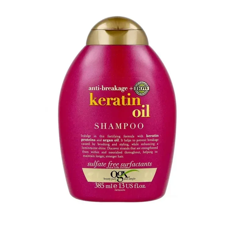 شامپو او جی ایکس مدل Keratin Oil