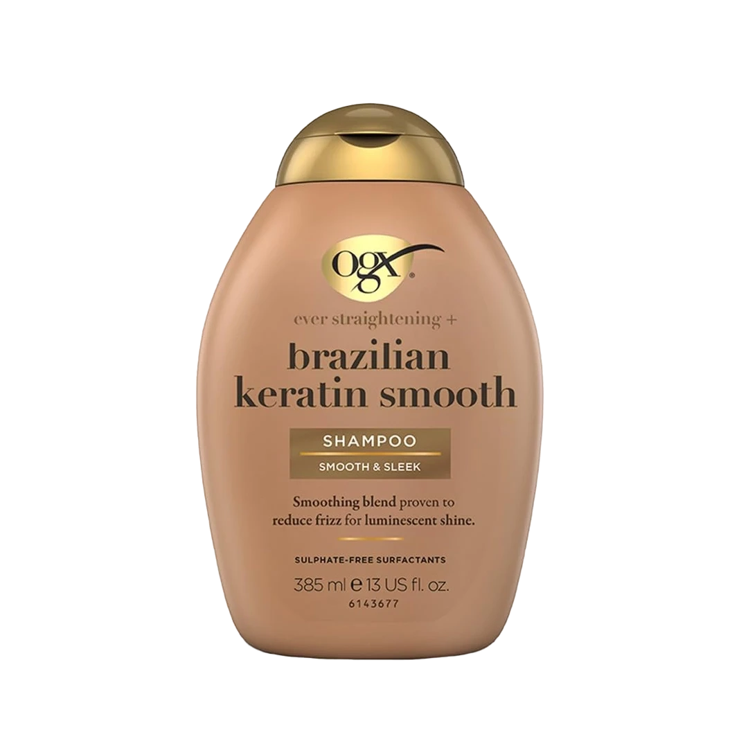 شامپو او جی ایکس مدل کراتین برزیلی BRAZILIAN KERATIN صاف کننده