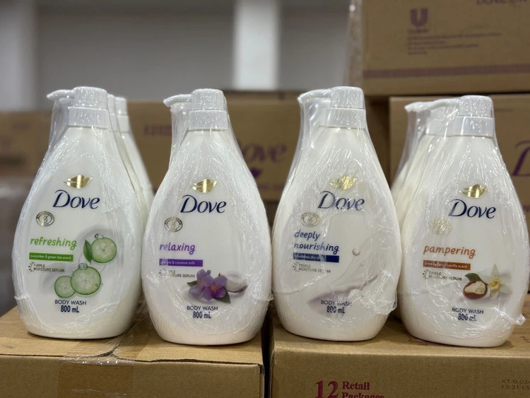 شامپو بدن با 4رایحه Dove
