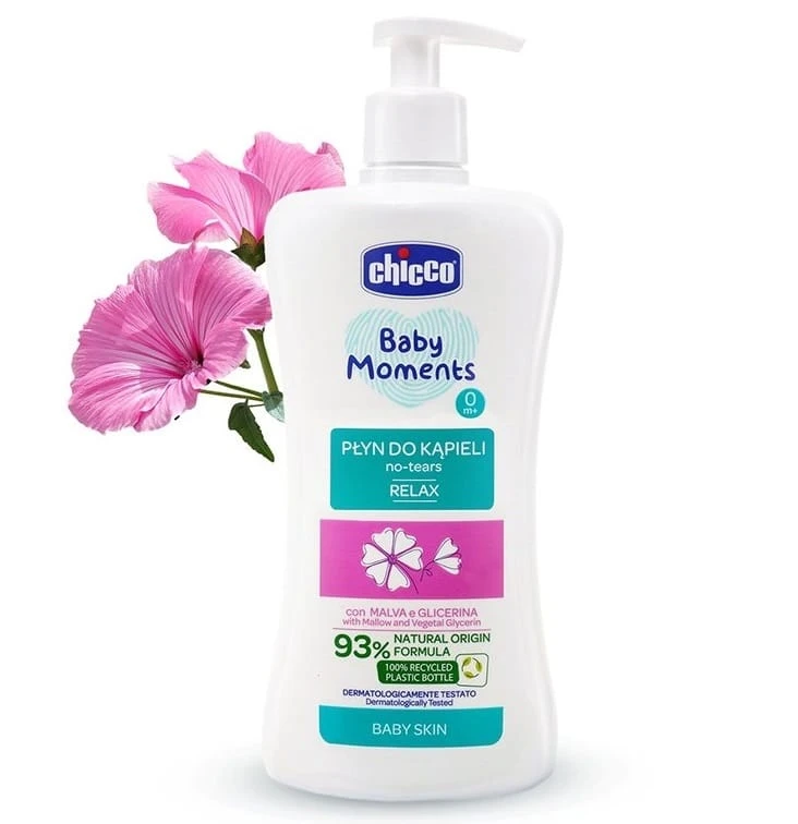 شامپو بدن بچه چیکو Chicco مدل Bango Corpo Senza Lacrime Relax حجم 500 میل اصل و اورجینال