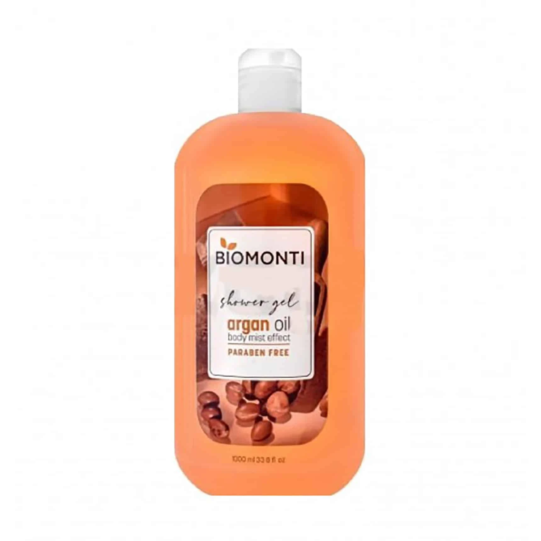 شامپو بدن بیومونتی Biomonti مدل Argan oil حجم 1000 میل اصل و اورجینال