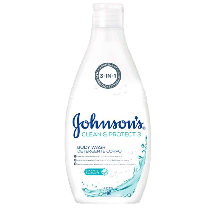 شامپو بدن جانسون مدل Clean & Protect 3