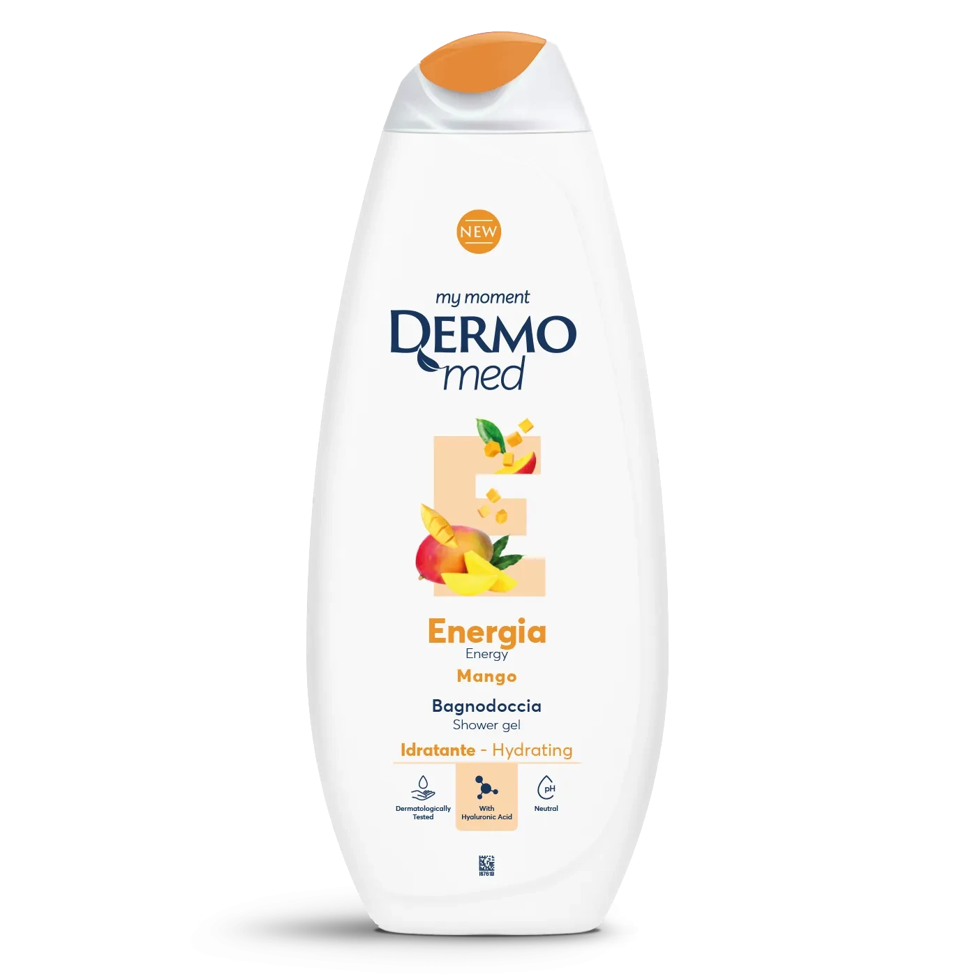شامپو بدن درمومد DERMOmed انبه مدل Energia Mango حجم 750 میل اصلی و اورجینال