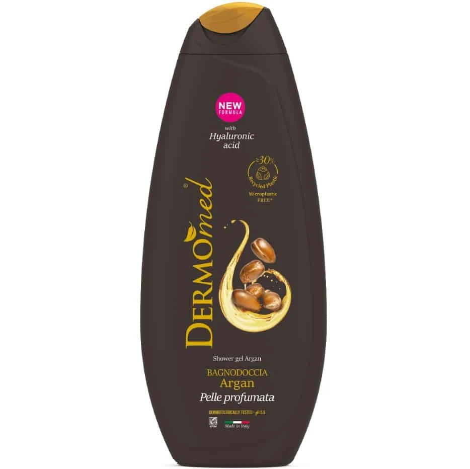 شامپو بدن درمومد DERMOmed روغن آرگان مدل Argan Oil حجم 750میل اصل و اورجینال