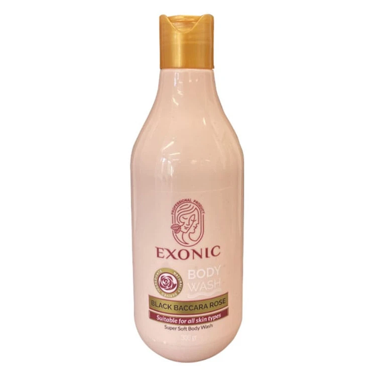 شامپو بدن عصاره رز بلک باکارا EXONIC