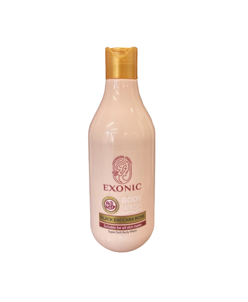 شامپو بدن عصاره رز بلک باکارا ۳۰۰ میل EXONIC