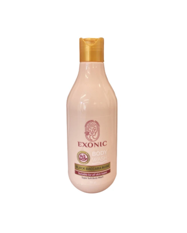 شامپو بدن عصاره رز بلک باکارا ۳۰۰ میل EXONIC
