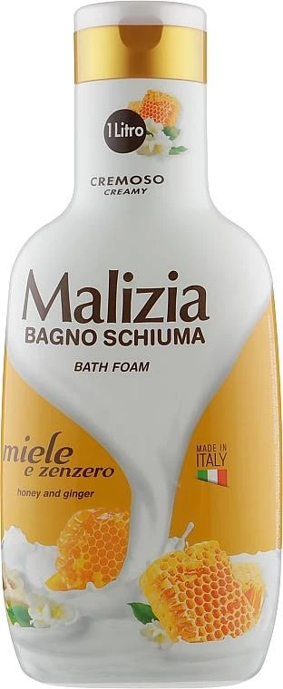 شامپو بدن مالزیا Malizia مدل Honey And Ginger حجم 1000 میل اصل و اورجینال