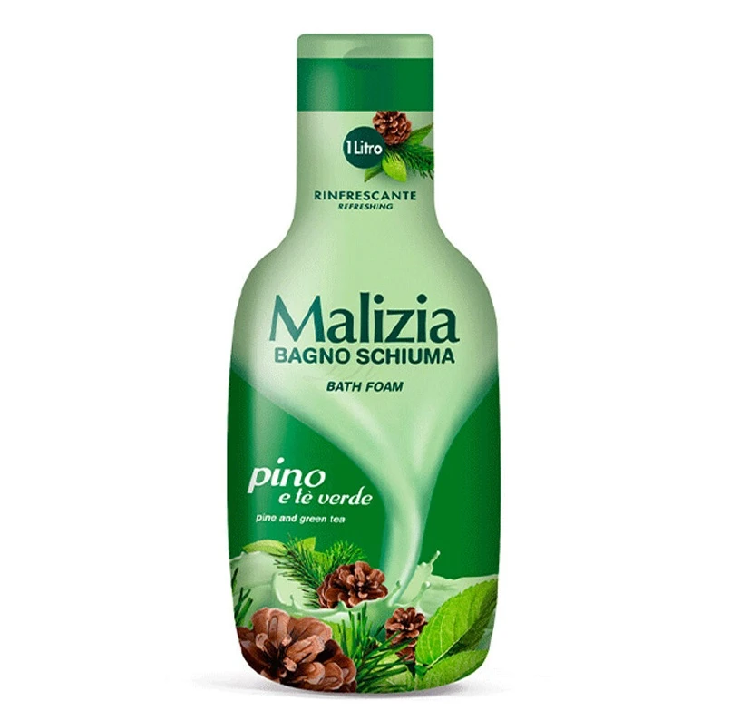 شامپو بدن مالزیا Malizia مدل Pino e te Verde حجم 1000 میل اصل و اورجینال
