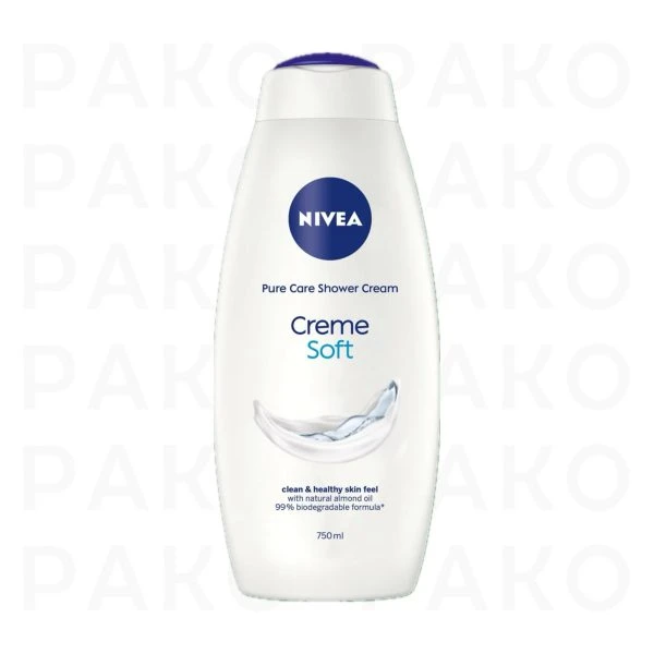 شامپو بدن نیوا مدل Creme Soft حجم 250 میل