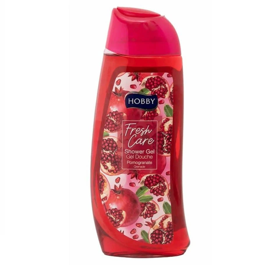 شامپو بدن هوبی Hobby مدل Fresh Care حاوی عصاره انار حجم 500 میل اصل و اورجینال