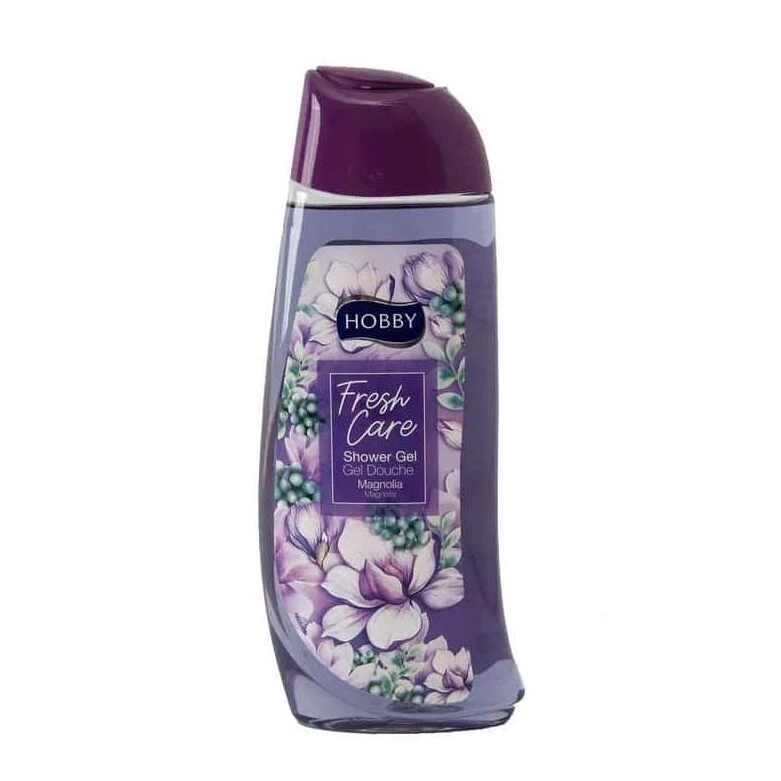 شامپو بدن هوبی Hobby مدل Fresh Care حاوی عصاره گل مگنولیا حجم 500 میل اصل و اورجینال