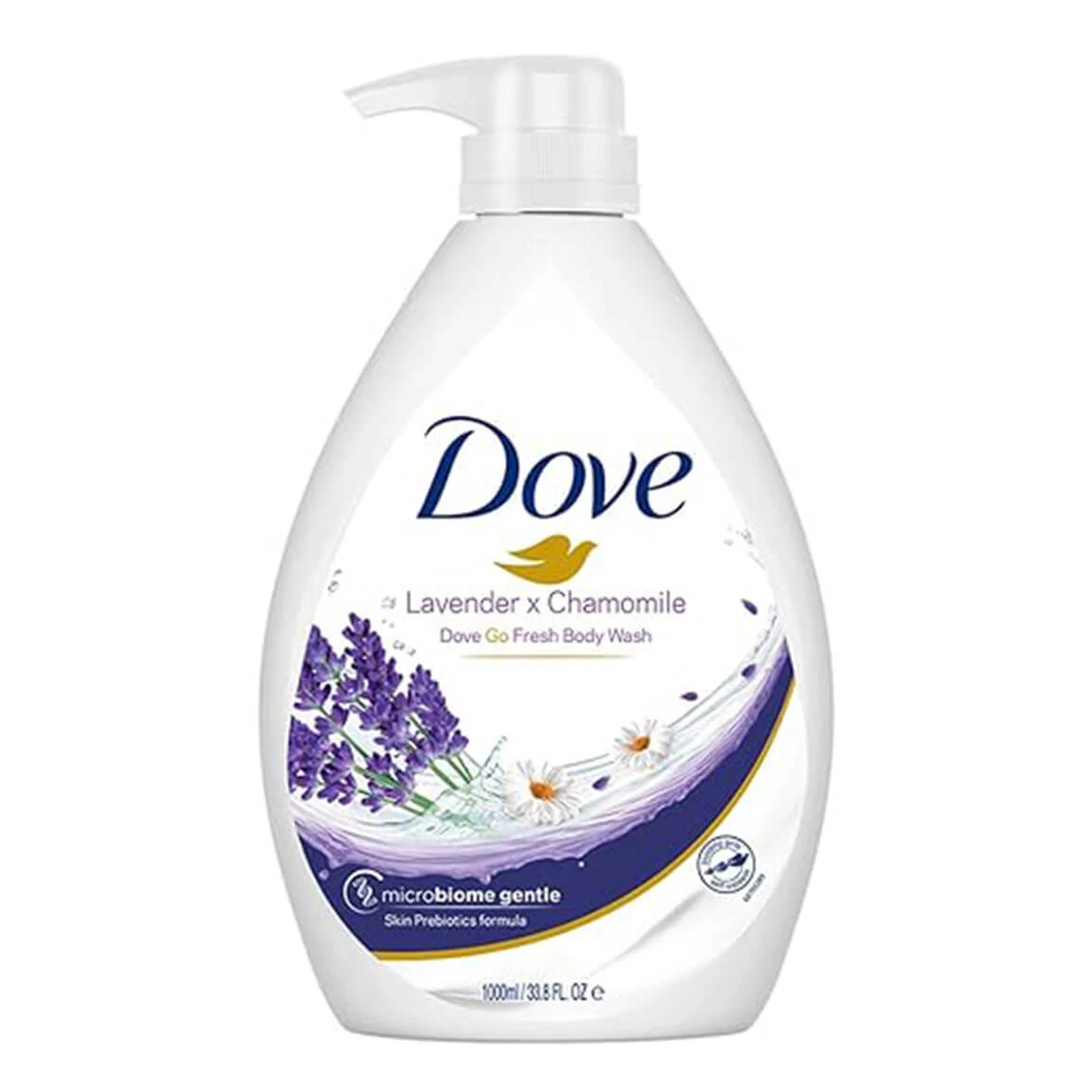 شامپو بدن کرمی داو مدل Lavender and Chamomile Oilحجم 1000 میلی لیتر