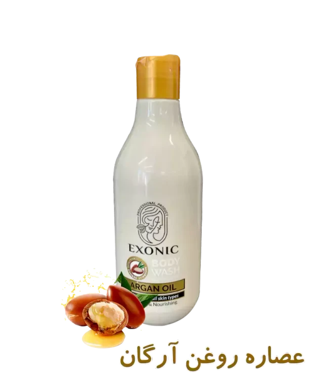 شامپو بدن کرمی روغن آرگان EXONIC