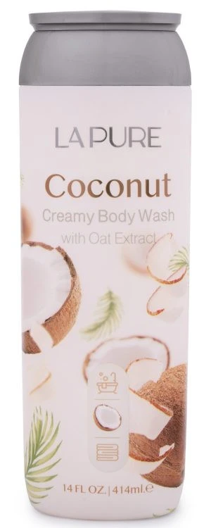 شامپو بدن کرمی لیپور مدل coconut حجم ۴۱۴ میلی