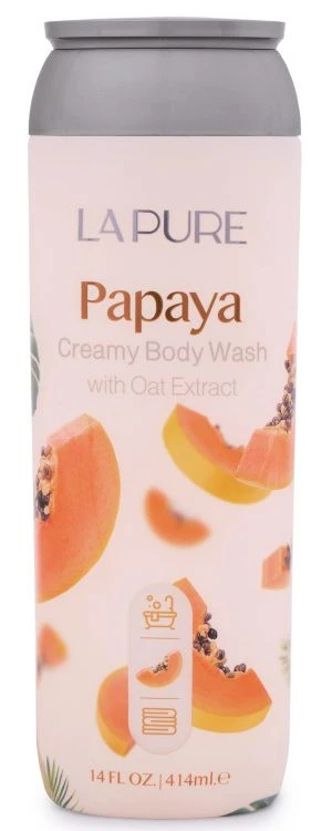 شامپو بدن کرمی لیپور مدل papaya ۴۱۴ میلی
