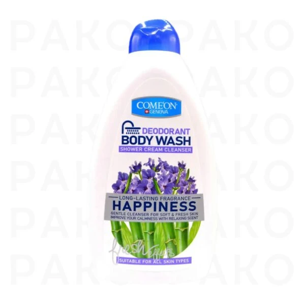 شامپو بدن کرمی کامان Happiness comeon