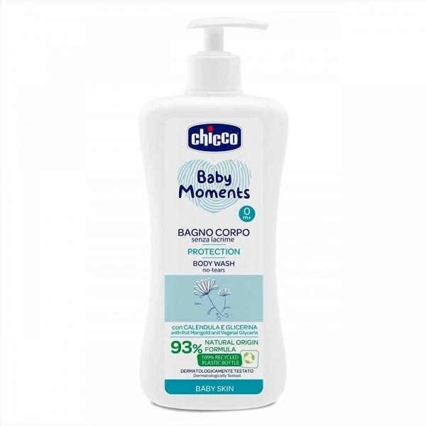 شامپو بدن کودک چیکو Moments Baby Chicco مدل PROTECTION اصل ایتالیا 500 میل