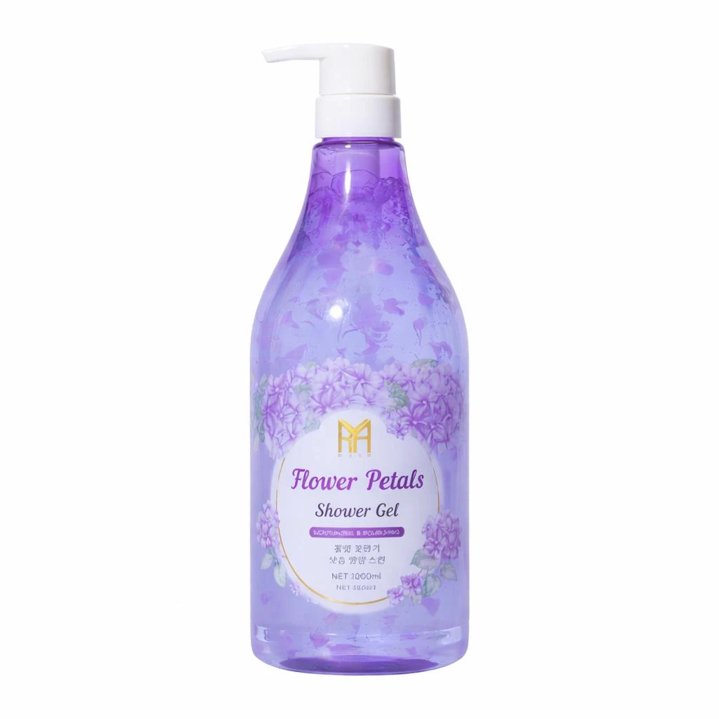 شامپو بدن گلبرگ دار ماری Mary مدل Flower Petals رایحه لوندر حجم 1200 میل اصل و اورجینال