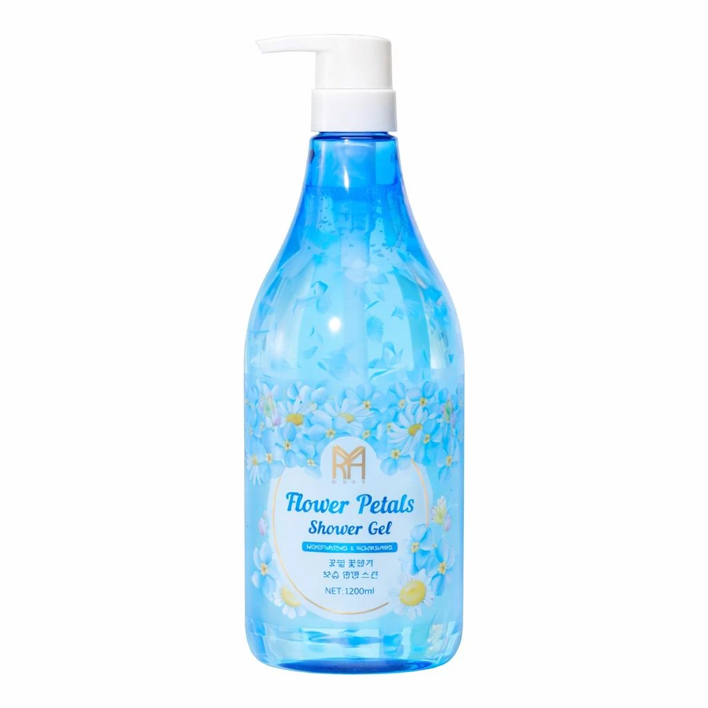 شامپو بدن گلبرگ دار ماری Mary مدل Flower Petals رایحه گل یاسمن حجم 1200 میل اصل و اورجینال