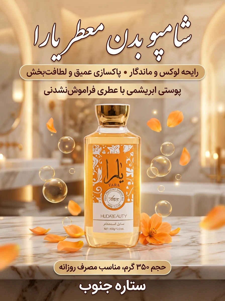 شامپو بدن یارا