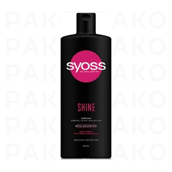 شامپو براق کننده سایوس مدل SHINE حجم 500 میل