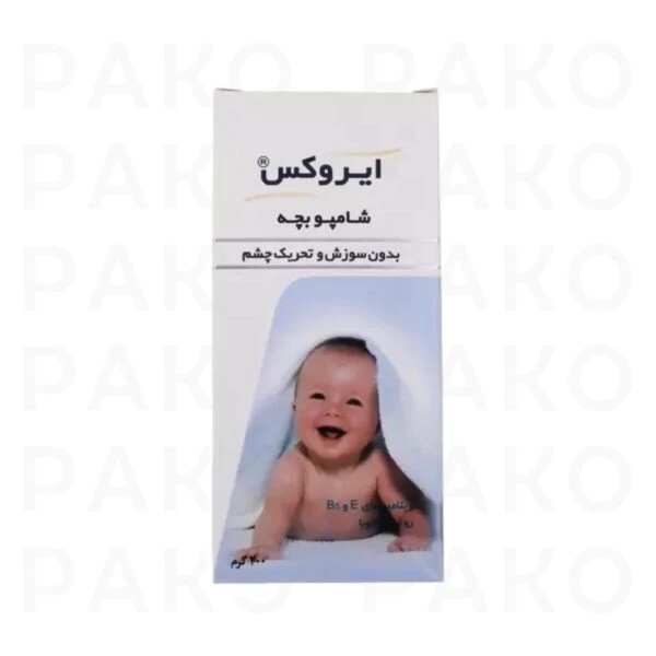 شامپو بچه ایروکس بدون سوزش و تحریک چشم irox