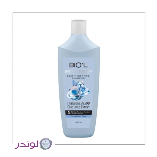شامپو بیول با هیالورونیک اسید و لوتوس آبی | Biol Shampoo with Hyaluronic Acid & Blue Lotus