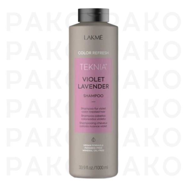 شامپو تازه كننده رنگ بنفش 1 ليتري لاکمه تكنيا lakme