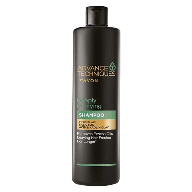 شامپو تصفیه کننده عمیق موهای چرب Avon Advance Techniques مدل Deeply Purifying