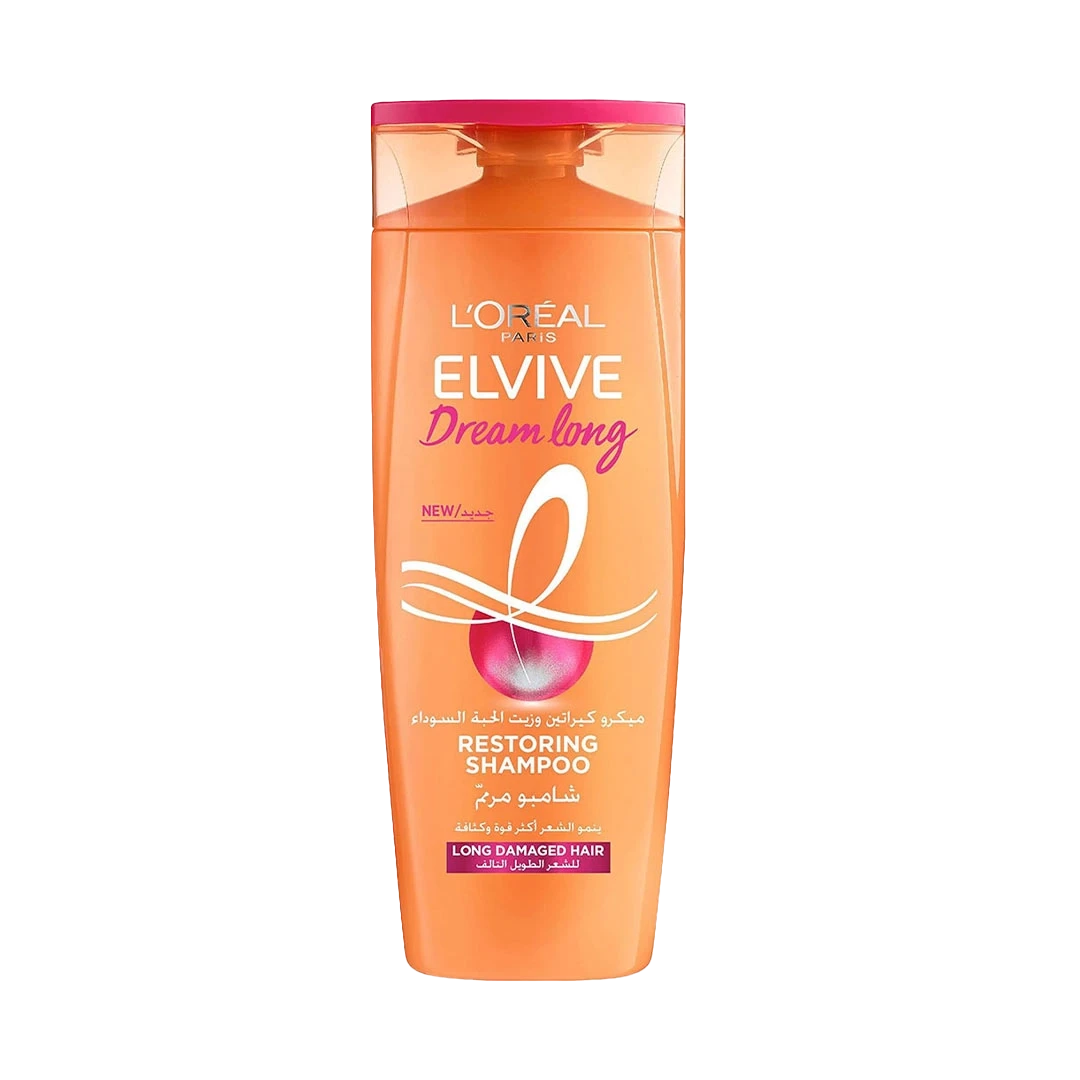 شامپو تقویت کننده موهای آسیب دیده دریم لانگ الویو لورال L’Oreal Elvive Dream Long Reinforcing Shampoo