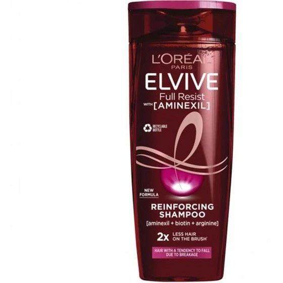 شامپو تقویت‌کننده و ضد ریزش لورآل (L'Oreal Paris) مدل Elvive Full Resist حاوی Aminexil ‌ --- ‌