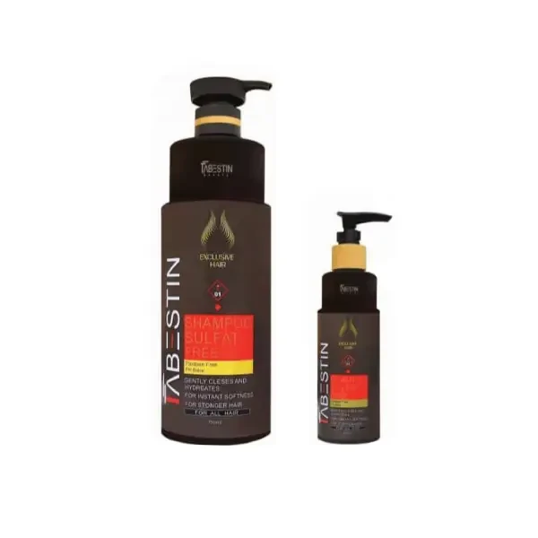 شامپو تقویت کننده و پاک کننده موی فری سولفات فابستینFabestin Sulfate Free Strengthening and Hair Cleansing Shampoo