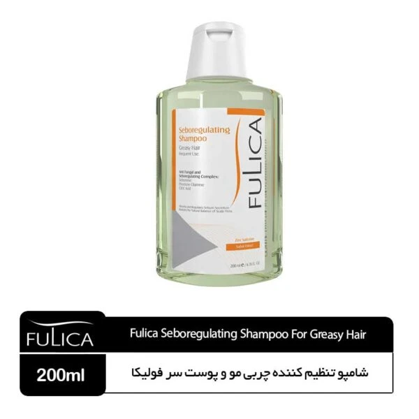 شامپو تنظیم کننده چربی مو و پوست سر فولیکا