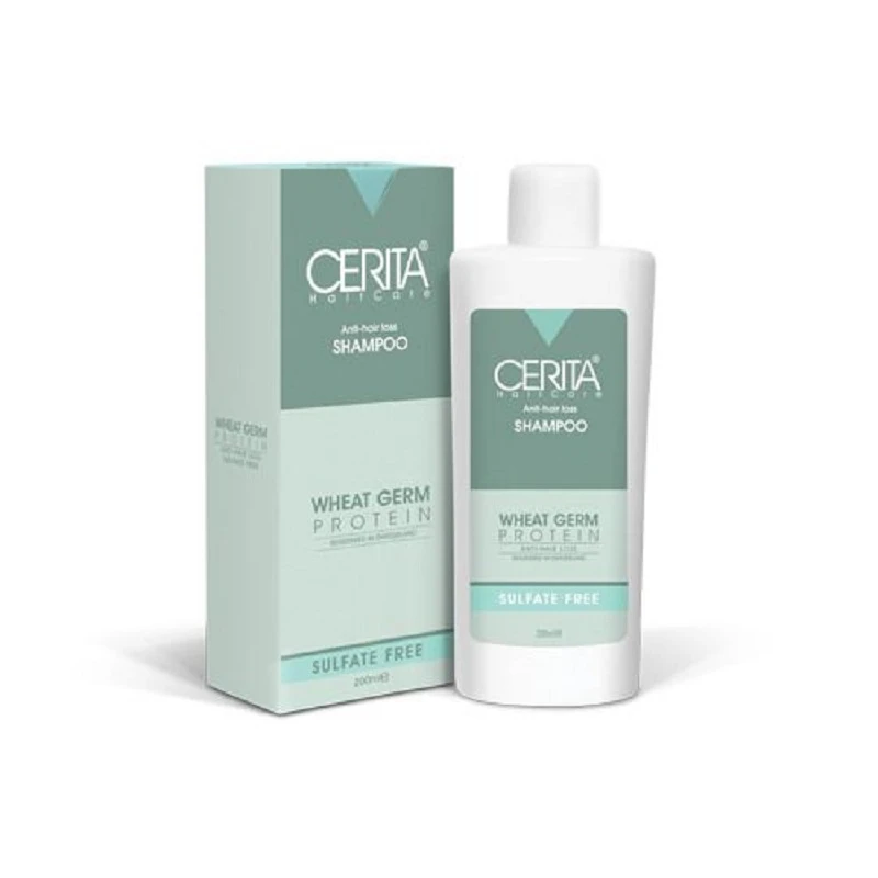 شامپو جوانه گندم سریتا مدل فاقد سولفات حجم 200mL